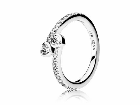 PANDORA - 191023CZ Unendliche Liebe - Silber Ring - Zirkonia - Gr. 52