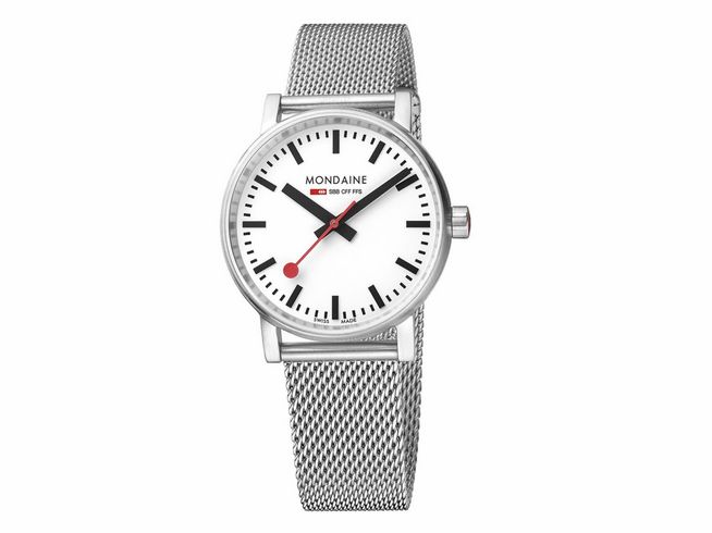 Mondaine SBB - evo2 35 mm - Saphire Crystal - MSE.35110.SM - Unisex Armbanduhr