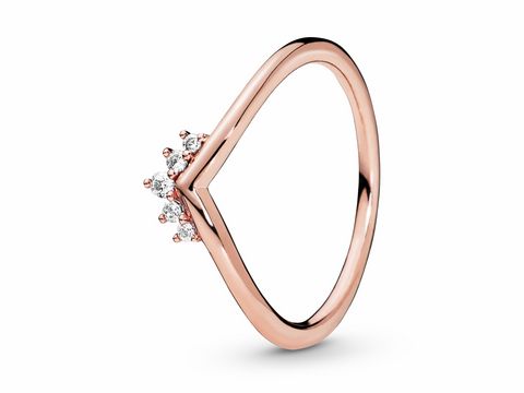 Pandora 188282CZ-48 - Tiara Roségold Verg. Ring + Zirkonia - Gr. 48