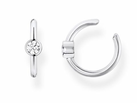 Thomas Sabo Charming Collection - EC0018-051-14 - 1 Stück Ohrklemme - Ohrring - Silber - Zirkonia - Klar