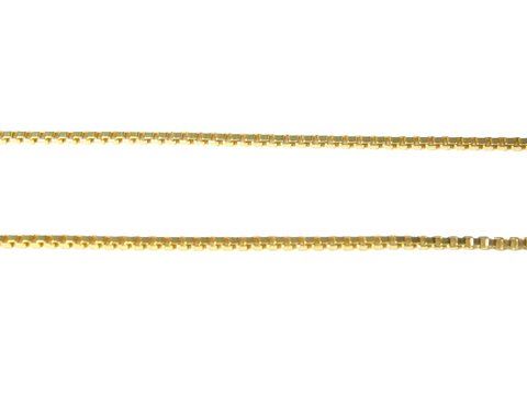 Doublé Kette - Venezianer - vergoldet - 93 cm - 1,9 mm