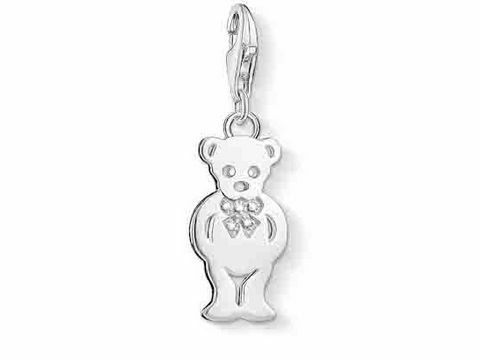 Thomas Sabo Jubiläums charms - Teddybär - DC0023-725-14 Sterling Silber - Diamant