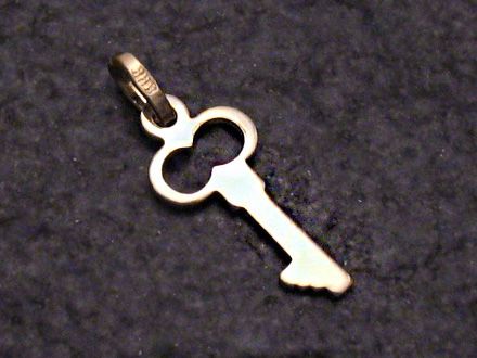 Gold Anhänger - Gold 333 - Schlüssel- Key-