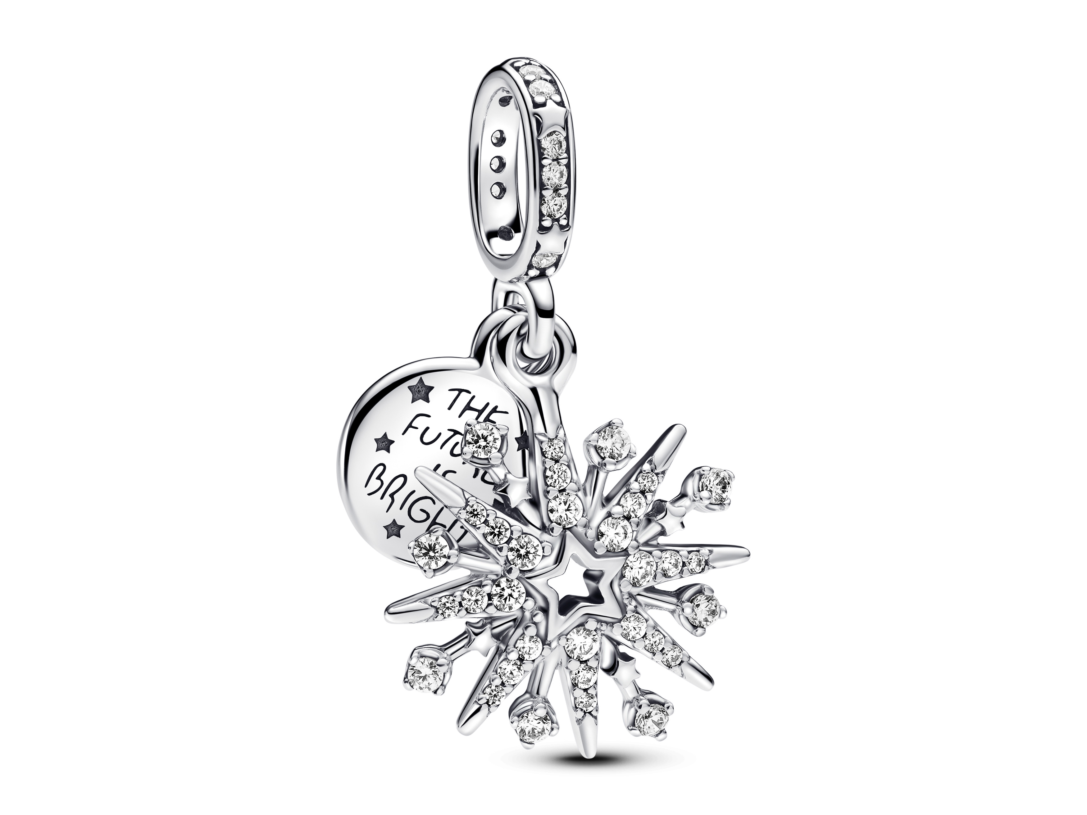 Pandora charm 793512C01 Stern - Silber mit klarem Zirkonia