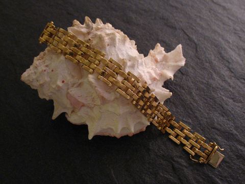 Armband - 18,5 cm - Gold DESIGNERSTÜCK