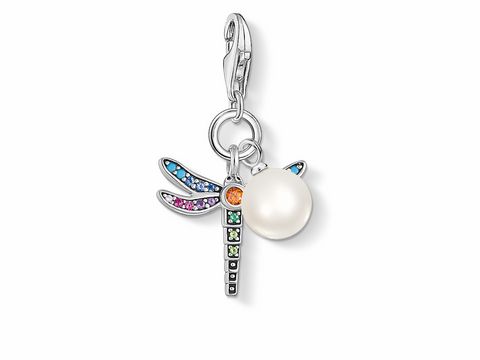 Thomas Sabo 1833-340-7 Silber Charm-Anhänger - Libelle