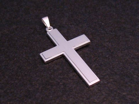 Anhänger Kreuz - Sterling Silber - göttlich