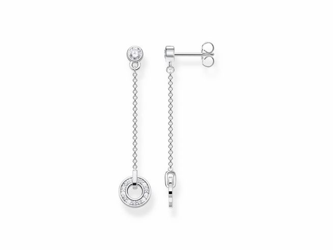 Thomas Sabo H2063-051-14 Ohrringe - Silber + Zirkonia - weiß -