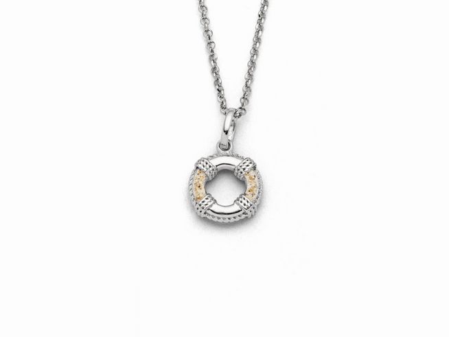 DUR Kette Rettungsring - K2691 - Sterling Silber - 42cm