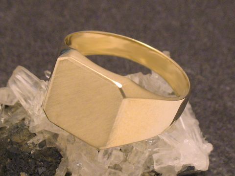 Goldring - minimalistisch - Gold 585 - Gr. 69