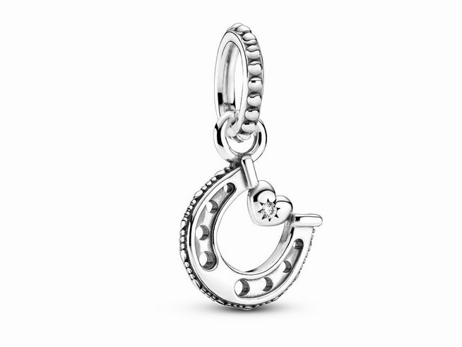 Pandora Passions - Charm - Viel Glück Hufeisen - Silber - 799157C01 - Zirkonia