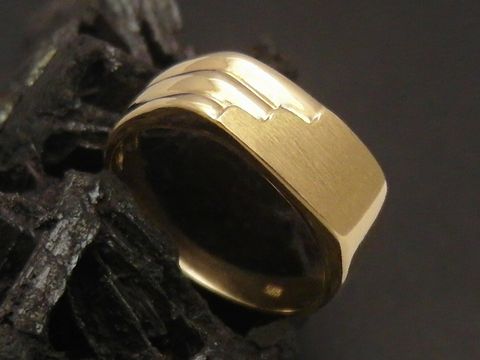 Goldring - modern - Gold 585 - Gr. 57