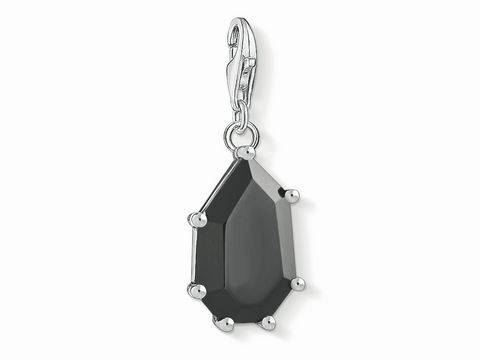 Thomas Sabo - 1542-507-11 - Charm-Anhänger - Tropfen - schwarz