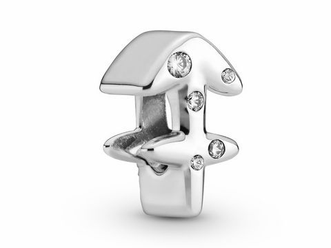 Pandora 798419C01 - Sternzeichen - Sagittarius - Schütze Sterling Silber Charm + Zirkonia