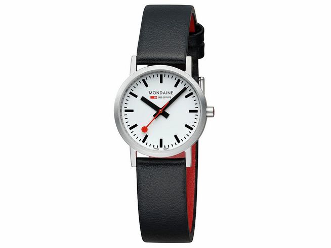 Mondaine Uhr Classic - A658.30323.16SBBV - 30 mm - Ziffernblatt Weiss