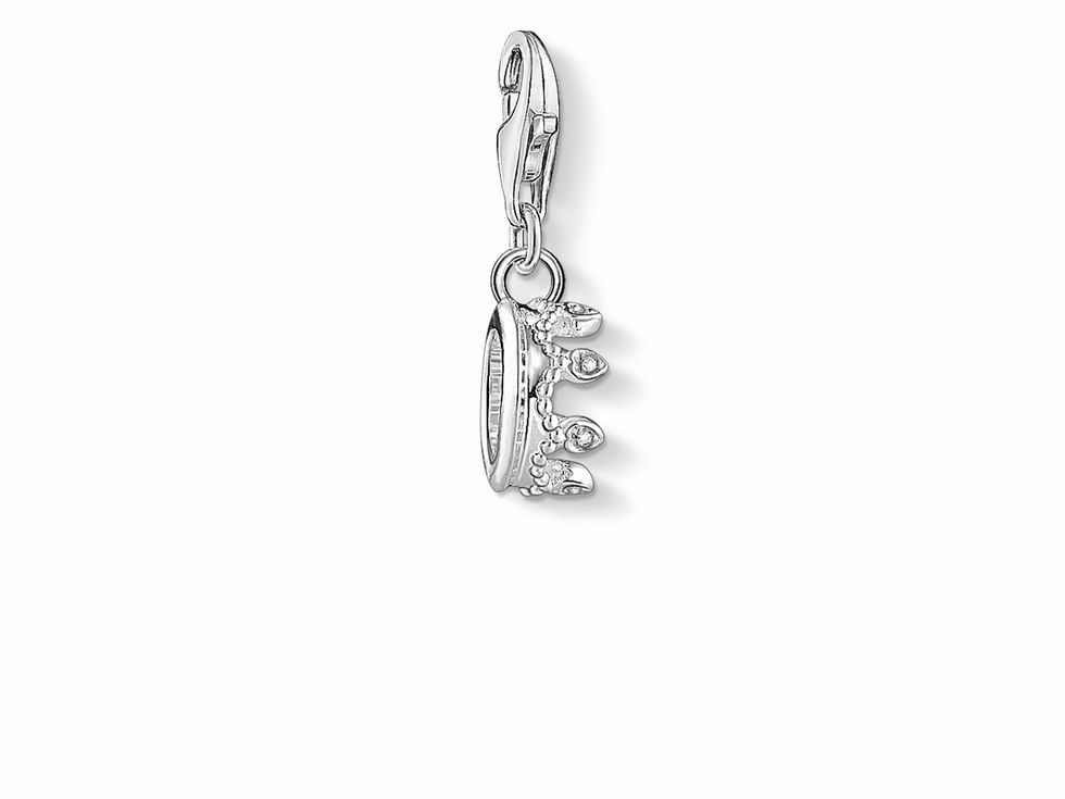 Thomas Sabo Charm-Anhänger 1796-051-14 - Krone - Sterling Silber - Zirkonia - weiß