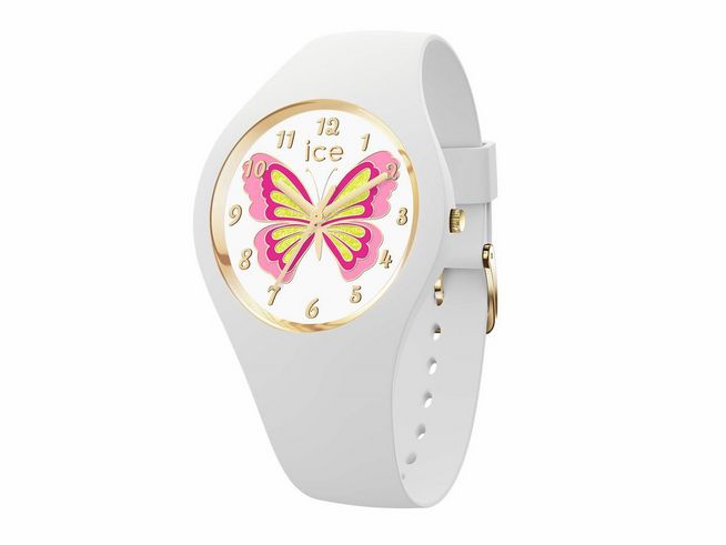 Ice Watch Uhr 021956 ICE fantasia - Schmetterling - Butterfly lily - Weiß - Small