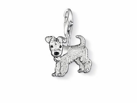 Thomas Sabo - Hund - charms Anhänger - 0841-007-12 - Silber + Kaltemail