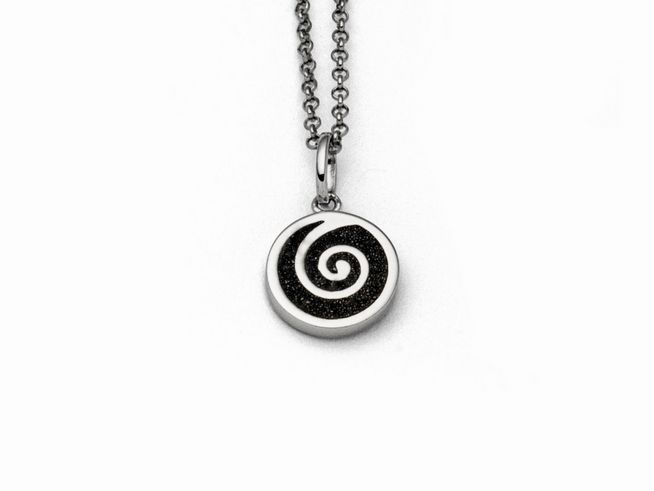 DUR Kette Sandspirale 2.0 - K2583 - Sterling Silber - 42cm