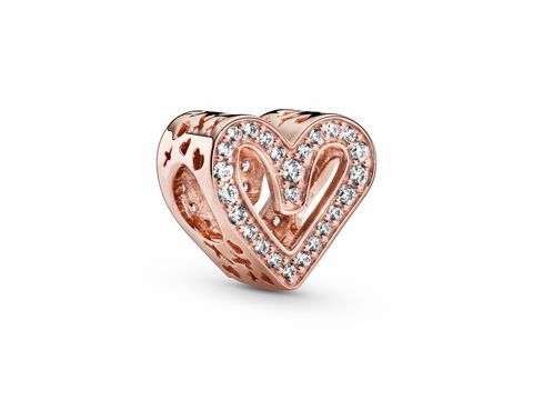 Pandora Rose - 788692C01 - Charm - Heart - Herz - Zirkonia