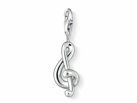 Thomas Sabo - Violinschlüssel - charms Anhänger - 0845-001-12 - Silber