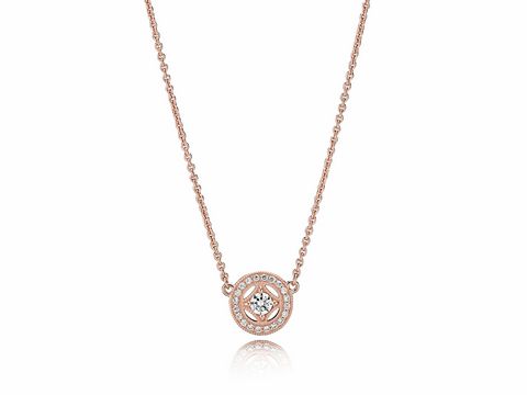 PANDORA Rosen Collier mit Zirkonia - 380523CZ-45