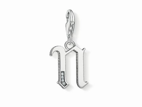 Thomas Sabo - 1594-643-21 - Charm-Anhänger Buchstabe -N- Silber