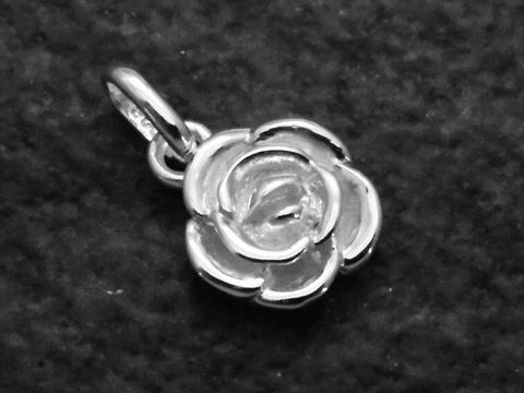 Blume Anhänger - zart - Sterling Silber