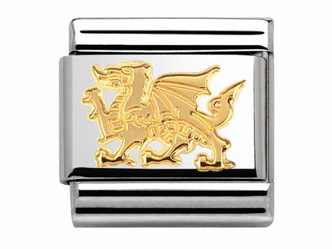 Nomination 030112 31 - Classic - Drache - TIERE LAND - Gold