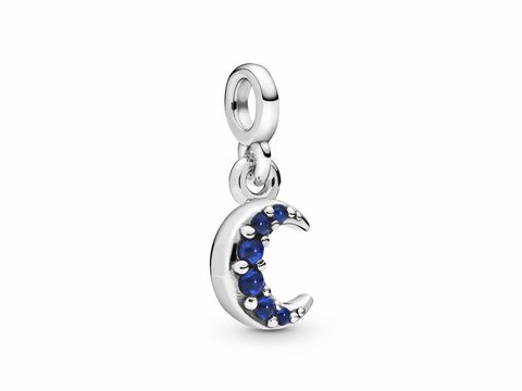 Pandora Me - Silber - 798375NBT - Charm - Crescent - Halbmond - Crystals