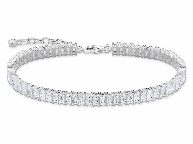 Thomas Sabo Armband A2030-051-14-L19V Sterling Silber + Zirkonia weiß - 19 cm