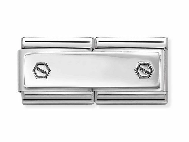 Nomination 330710 49 Classic - Sechskantschraube - Sterling Silber & Edelstahl