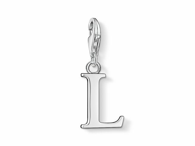 Thomas Sabo - L - Buchstaben charms Anhänger - 0186-001-12 - Silber