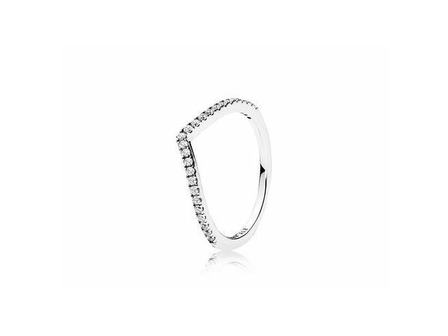 Pandora 196316CZ-62 - Sparkling Wishbone Ring - Sterling Silber - Zirkonia - Gr. 62