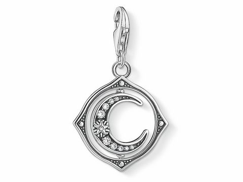 Thomas Sabo charm - 1854-051-14 - Mond - Silber - Zirkonia