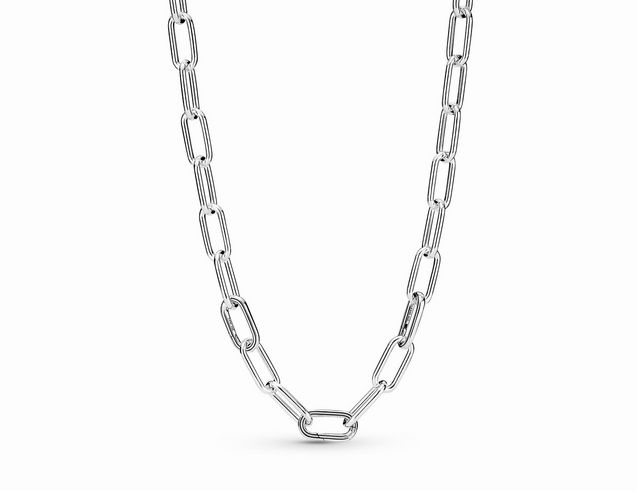 Pandora ME Kette - 399590C00-45 - Gliederkette Halskette - Sterling Silber - 45 cm