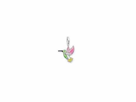 Thomas Sabo - Kolibri - charms Anhänger - 0655-007-7 - Silber + Kaltemail