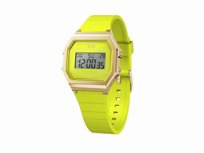 Ice Watch Uhr ICE digit retro - Sunny lime 022054 Small - Lime Grün