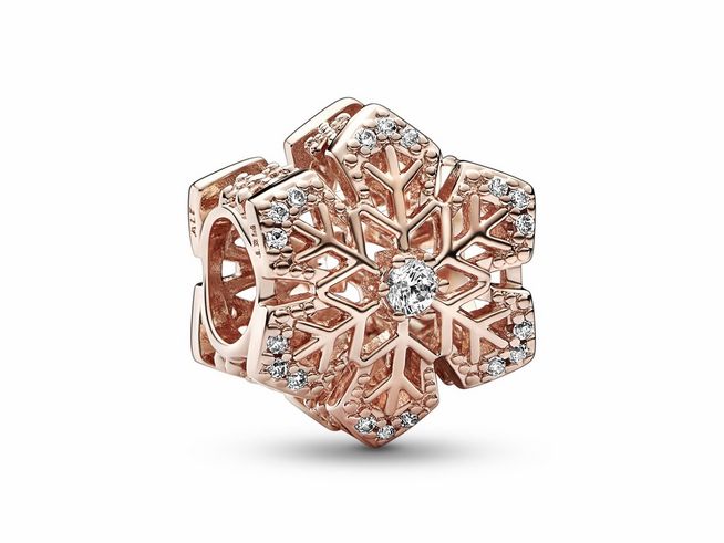 Pandora charm 782378C01 - Roségold Verg. - Zirkonia - Klar