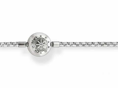 Thomas Sabo Karma Beads - KK0001-001-12-L50 Kette - 50 cm Silber