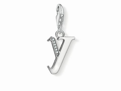 Thomas Sabo - 1605-643-21 - Charm-Anhänger Buchstabe -Y- Silber