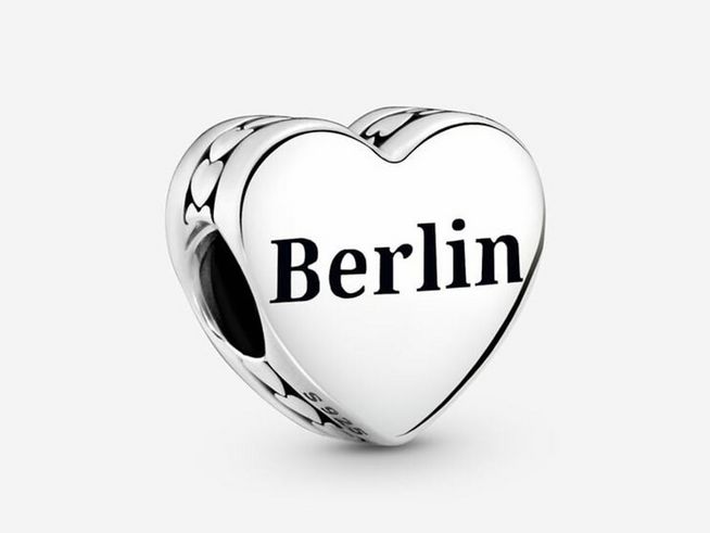 Pandora Berlin Herz 792015C00_E052 - Sterling Silber Charm