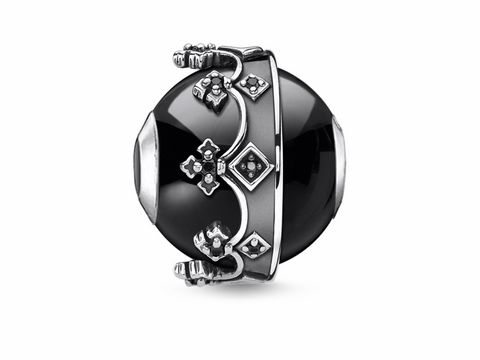 Thomas Sabo Karma Beads K0348-641-11 Bead - Silber - schwarz