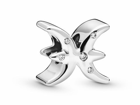 Pandora 798426C01 - Sternzeichen - Pisces - Fische Sterling Silber charms + Zirkonia