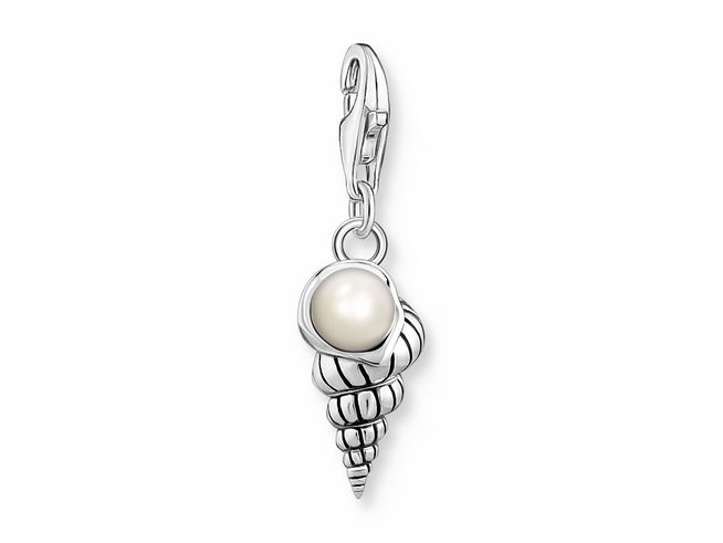 Thomas Sabo charm 1891-082-14 Muschel - Sterling Silber - Zuchtperle