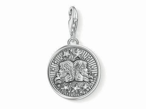 Thomas Sabo 1642-643-21 Charm-Anhänger Zwillinge Silber