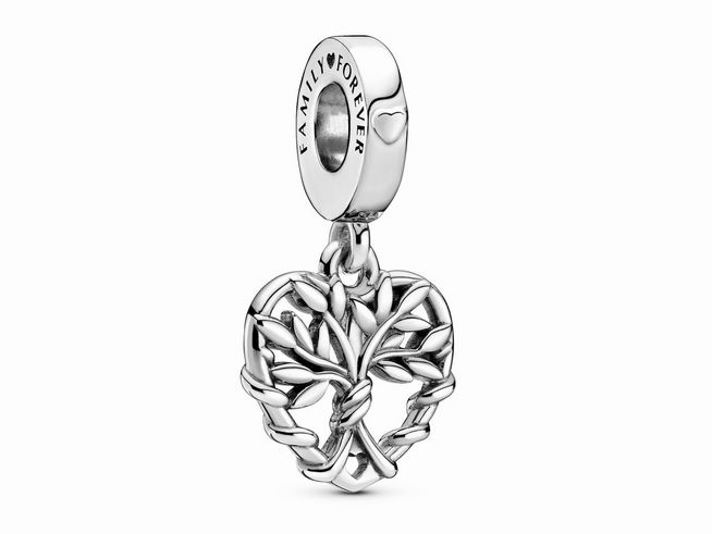 Pandora Passions - Charm - Herz Stammbaum - Silber - 799149C00