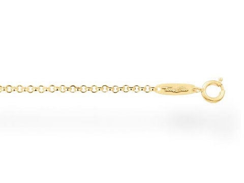 Thomas Sabo KE1219-413-12-L - Erbskette - 90 cm - Silber vergoldet Gelbgold