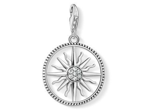 Thomas Sabo 1764-643-14 - Charm-Anhänger - weiß - Sonnen-Charm