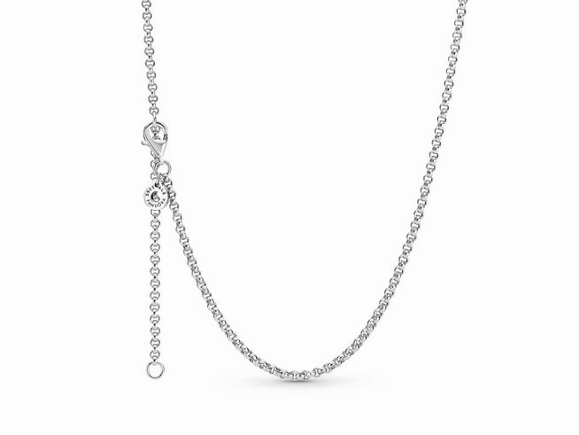 Pandora Kette - 399260C00-60 - Sterling Silber Rolo-Kette - 60 cm